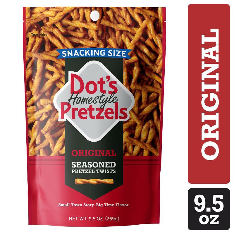 slide 1 of 6, Dot's Homestyle Pretzels Original Twists - 9.5oz, 9.5 oz