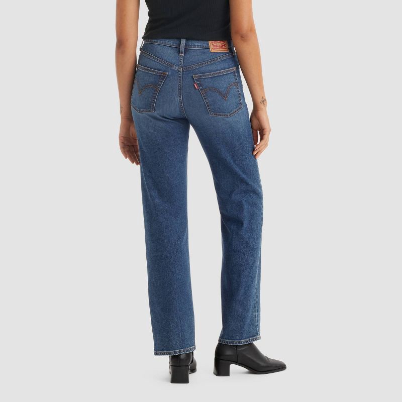 slide 1 of 3, Levi's® Women's Ultra-High Rise Ribcage Straight Jeans - The Last Straw 24: Heavyweight Denim, Relaxed Fit, 32" Inseam, 1 ct