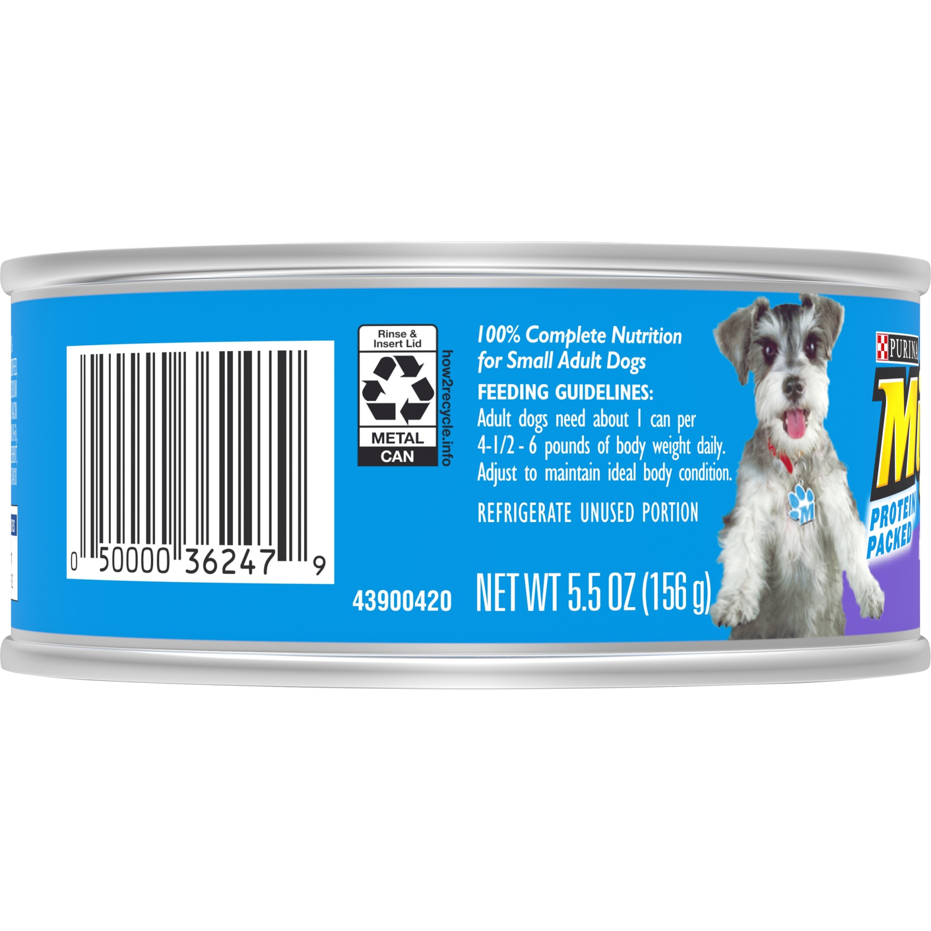 slide 7 of 7, Mighty Dog Purina Mighty Dog Small Breed Gravy Wet Dog Food, Hearty Pulled-Style Chicken Dinner Pull-Top Can, 6.04 oz