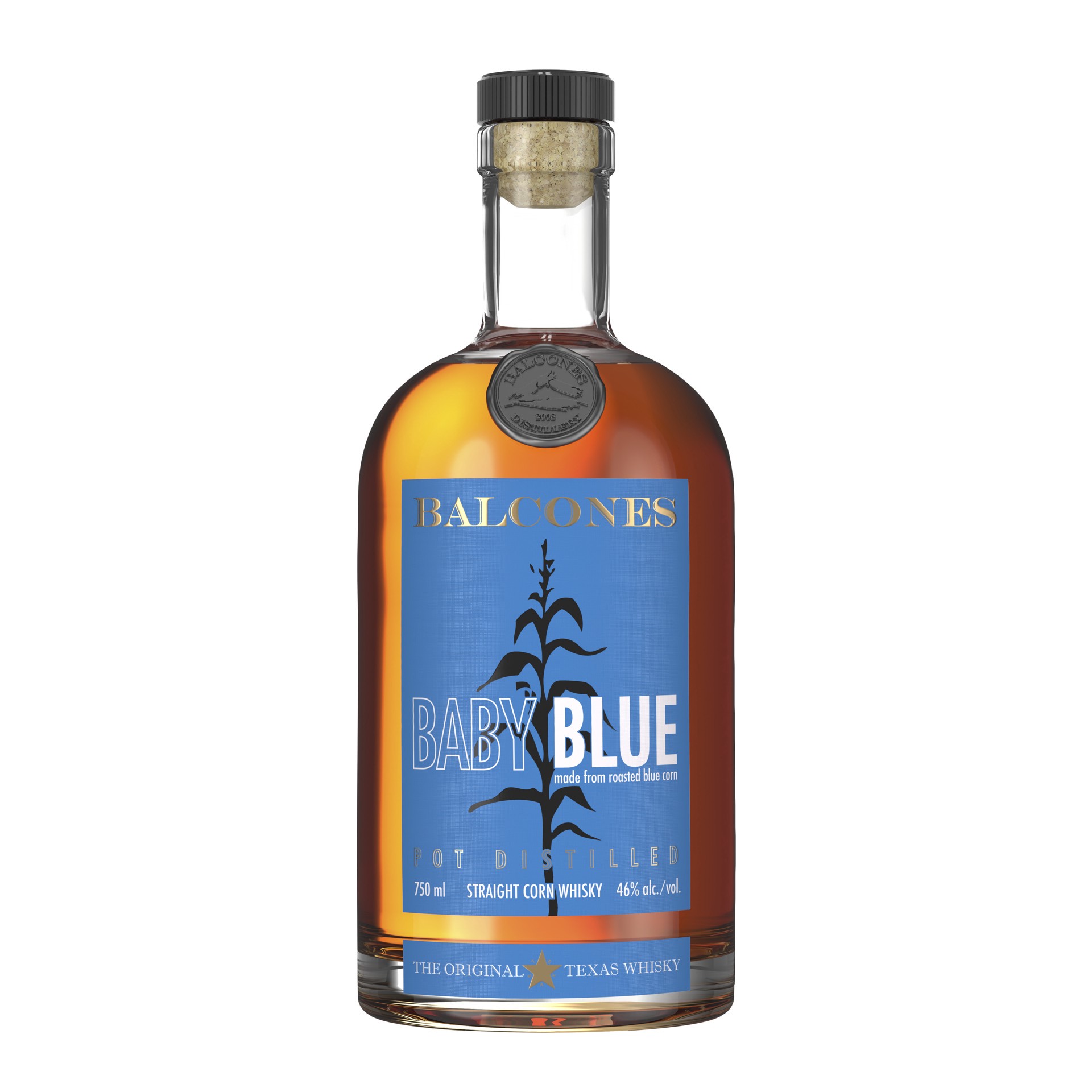 slide 1 of 3, Balcones Baby Blue Texas Corn Whisky, 750 mL, 750 ml