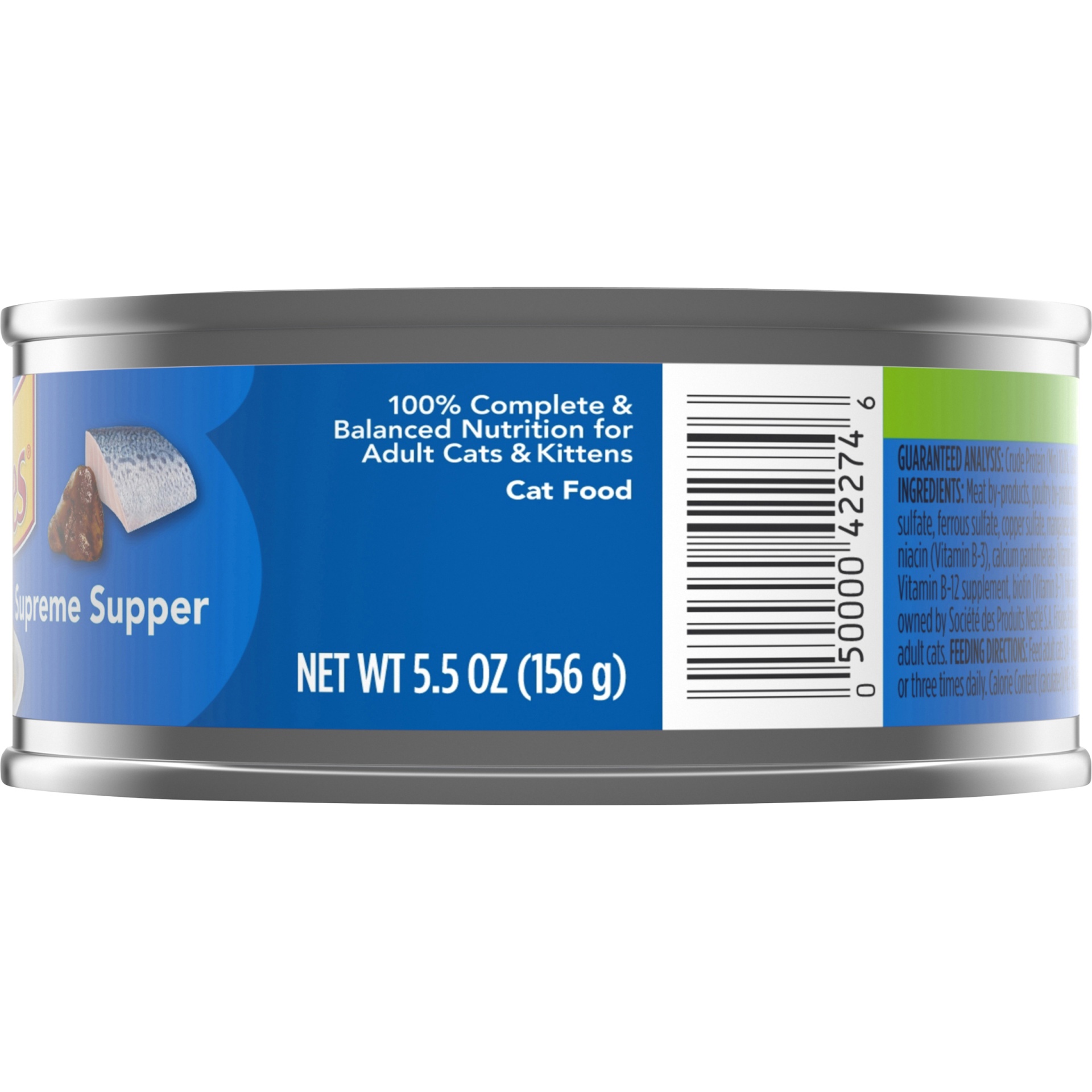 slide 7 of 7, Friskies Pate Supreme Supper Cat Food, 5.5 oz