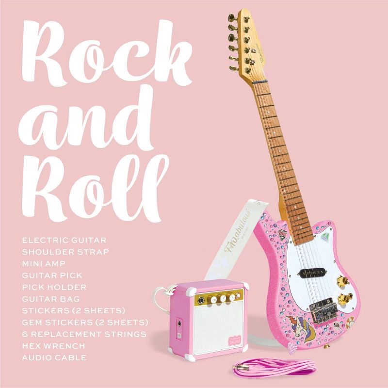 slide 7 of 10, FAO Schwarz Stage Stars Electric Guitar and Amp, 1 ct