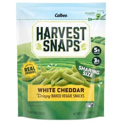 Harvest Snaps White Cheddar Baked Green Pea Snacks - 8.5oz