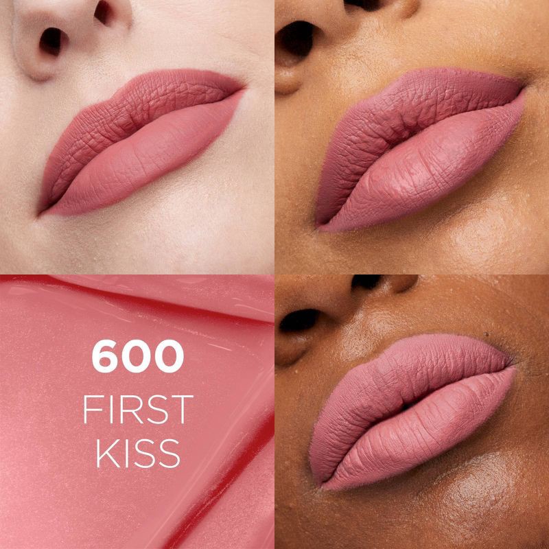 slide 3 of 8, L'Oreal Paris Infallible Matte Resistance Liquid Matte Lipstick - 600 First Kiss - 0.31oz, 0.31 oz
