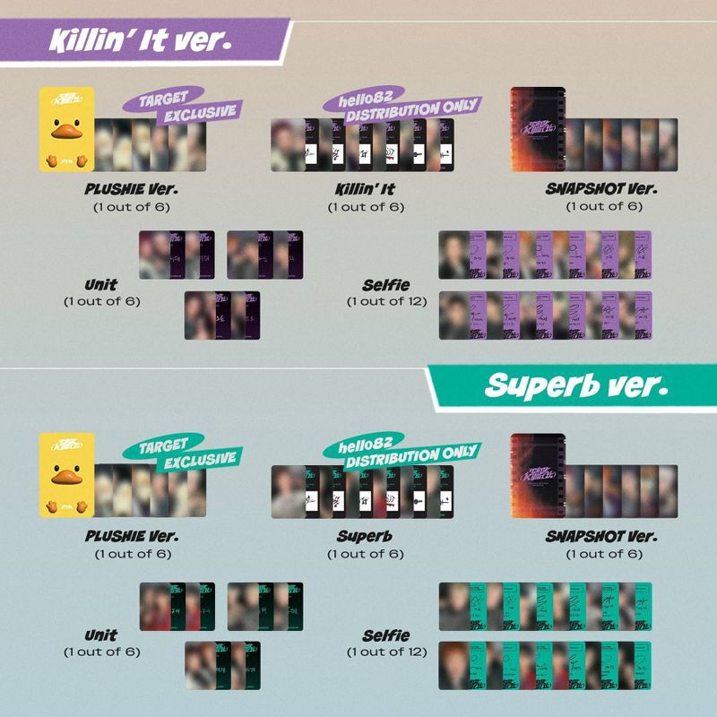 slide 2 of 3, hello82 P1Harmony - 1ST ALBUM : Killin' It - Killin' It Ver. (Target Exclusive, CD), 1 ct