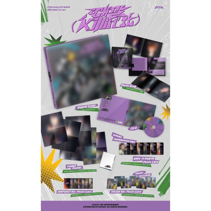 hello82 P1Harmony - 1ST ALBUM : Killin' It - Killin' It Ver