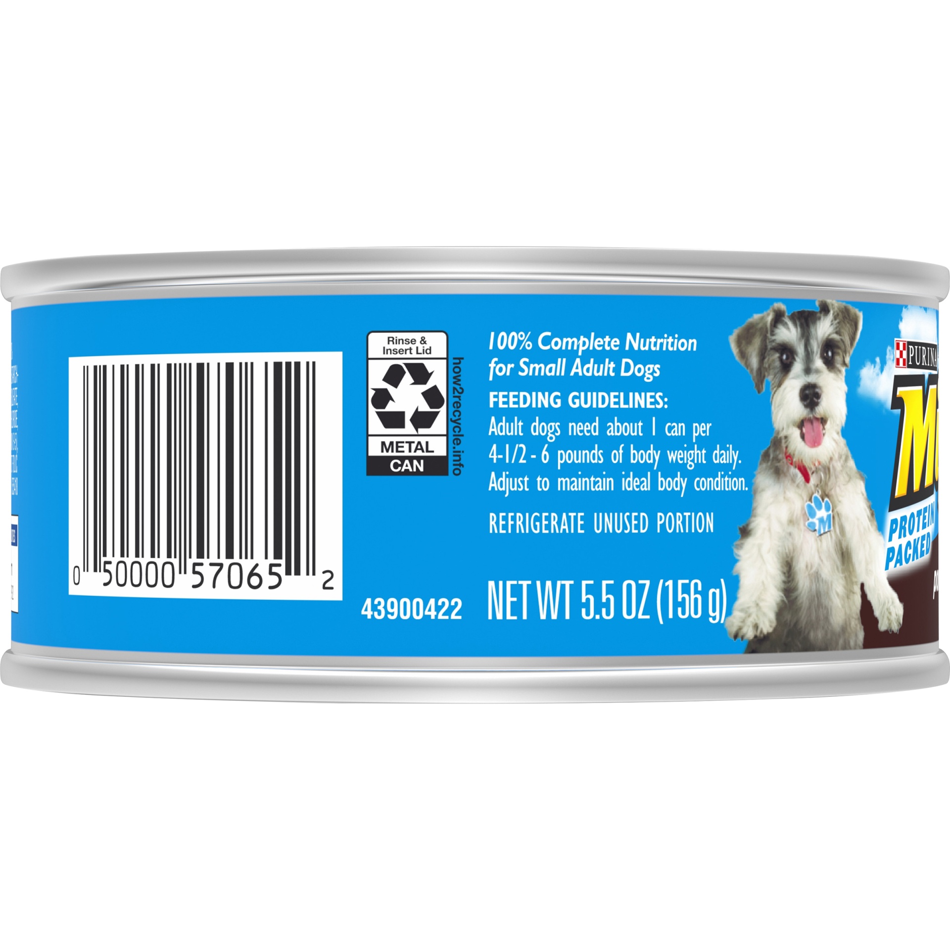 slide 4 of 7, Purina Mighty Dog Small Breed Gravy Wet Dog Food, Porterhouse Steak Flavor Pull-Top Can, 6.04 oz