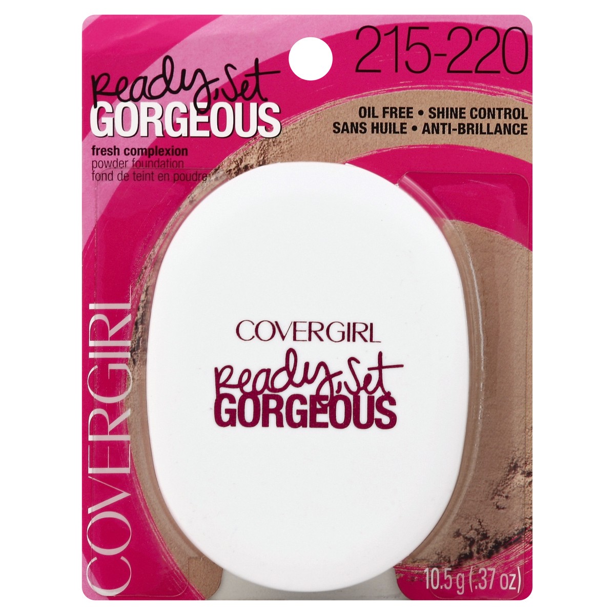 slide 2 of 3, Covergirl Powder Foundation 0.37 oz, 0.37 oz