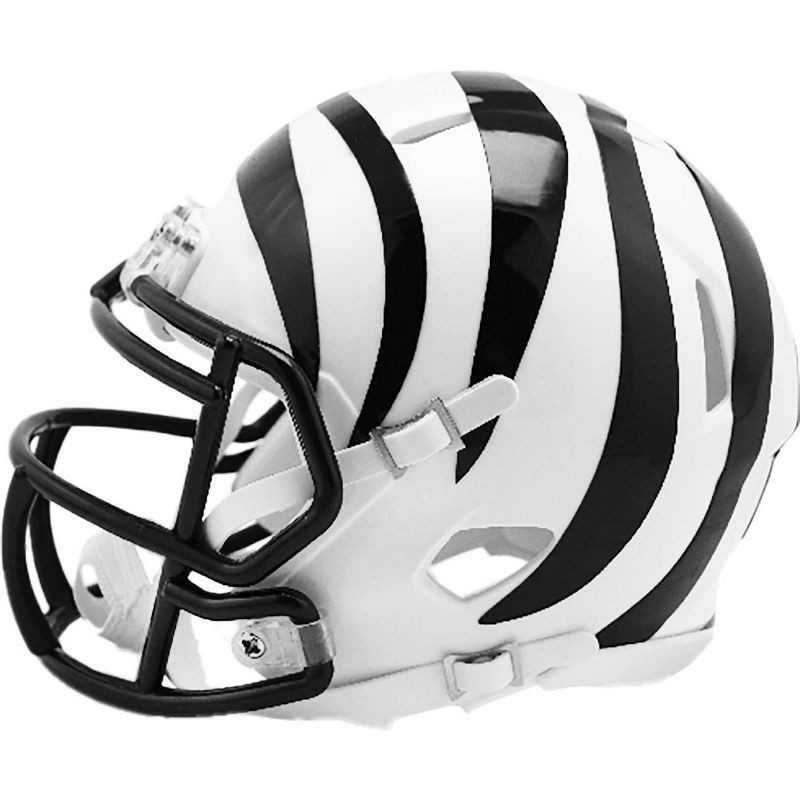 slide 3 of 3, NFL Cincinnati Bengals Speed Mini Helmet: Sports Memorabilia, Plastic Souvenir, 1 ct