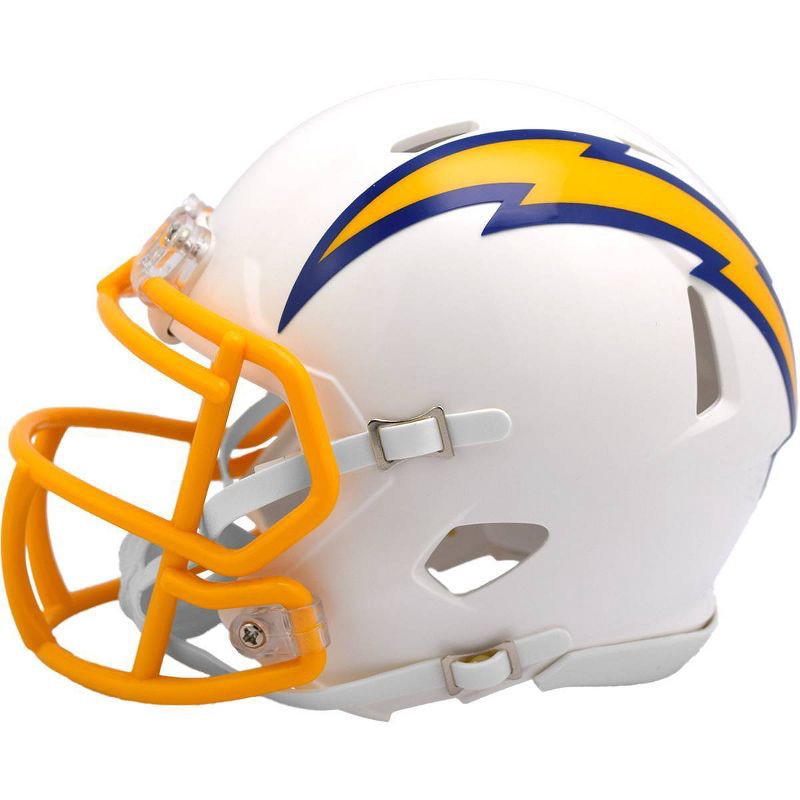 slide 3 of 3, NFL Los Angeles Chargers Speed Mini Helmet: Sports Memorabilia Souvenir, 1 ct