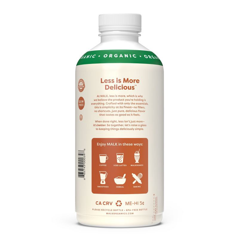 slide 2 of 5, MALK Organics Original Oat Milk - 28 fl oz, 28 fl oz