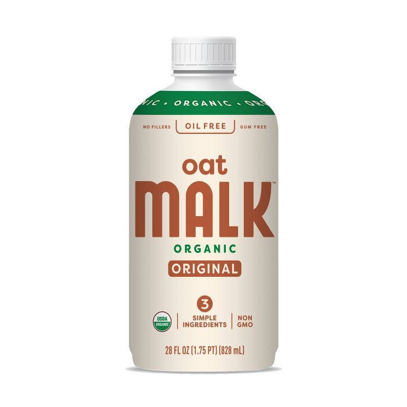 slide 1 of 3, MALK Organics Original Oat Milk - 28 fl oz, 28 fl oz