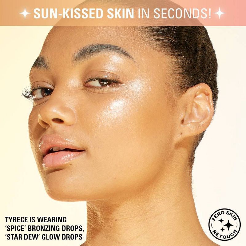 slide 4 of 7, Makeup Revolution Bright Light Glow Highlighting Drops - Golden Star Dew - 0.77 fl oz, 0.77 fl oz