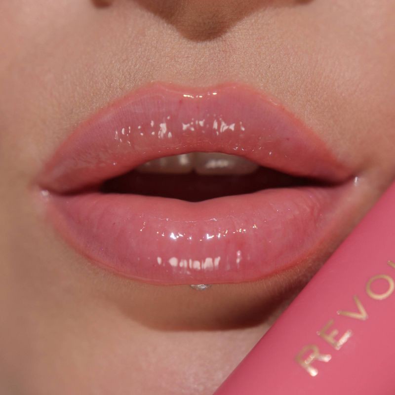 slide 6 of 10, Makeup Revolution Juicy Peptide Lip Balm - Pink Strawberry - 0.27 fl oz, 0.27 fl oz