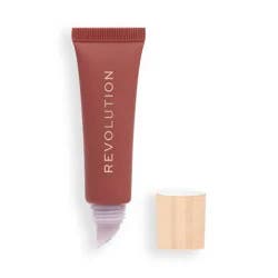 Makeup Revolution Juicy Peptide Lip Balm - Nude Latte - 0.27 fl oz