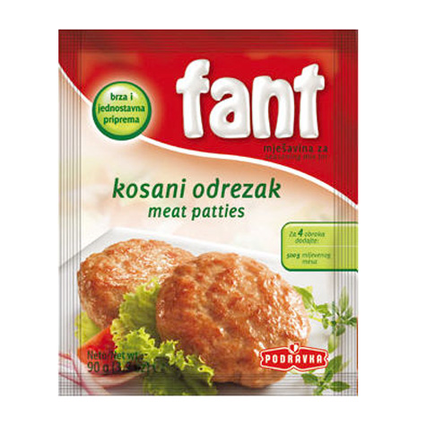 slide 1 of 1, Podravka Meat Patty Fant For Ofrezak, 90 gram