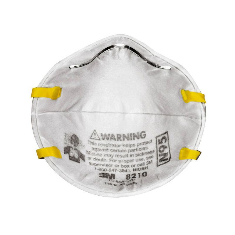 slide 3 of 10, 3M Company Performance Paint Prep Respirator N95 Particulate: Disposable Dust Mask for Adults, One Size Fits Most, 2 Pack, 2 ct