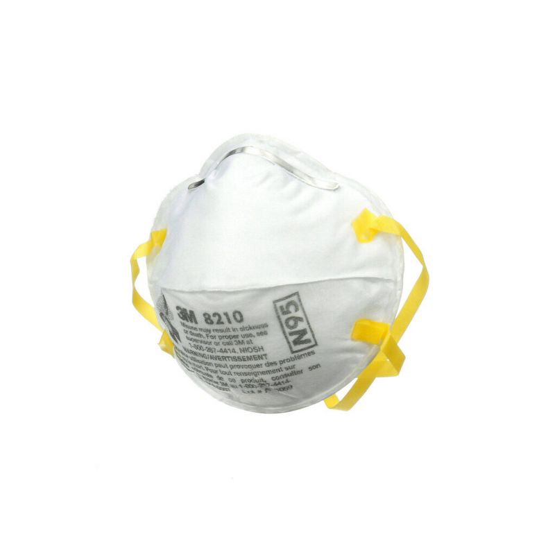 slide 8 of 10, 3M Company Performance Paint Prep Respirator N95 Particulate: Disposable Dust Mask for Adults, One Size Fits Most, 2 Pack, 2 ct