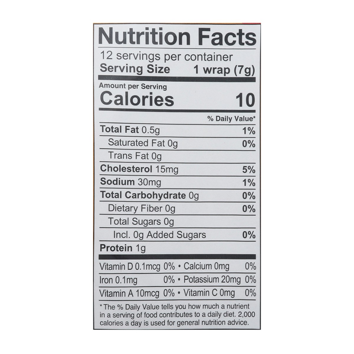 slide 6 of 12, Crepini Sweet Potato & Turmeric Egg Wraps 12 ea, 12 ct