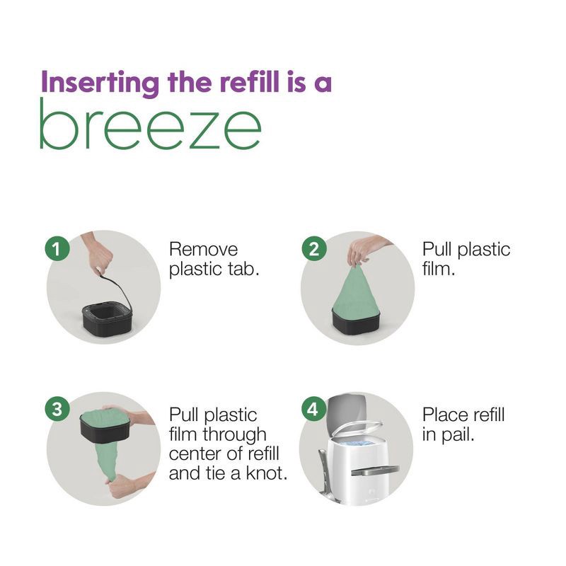 slide 10 of 15, Litter Genie Eco Jumbo Refill Compostable Cats Litter Waste Disposal Bags, 1 ct