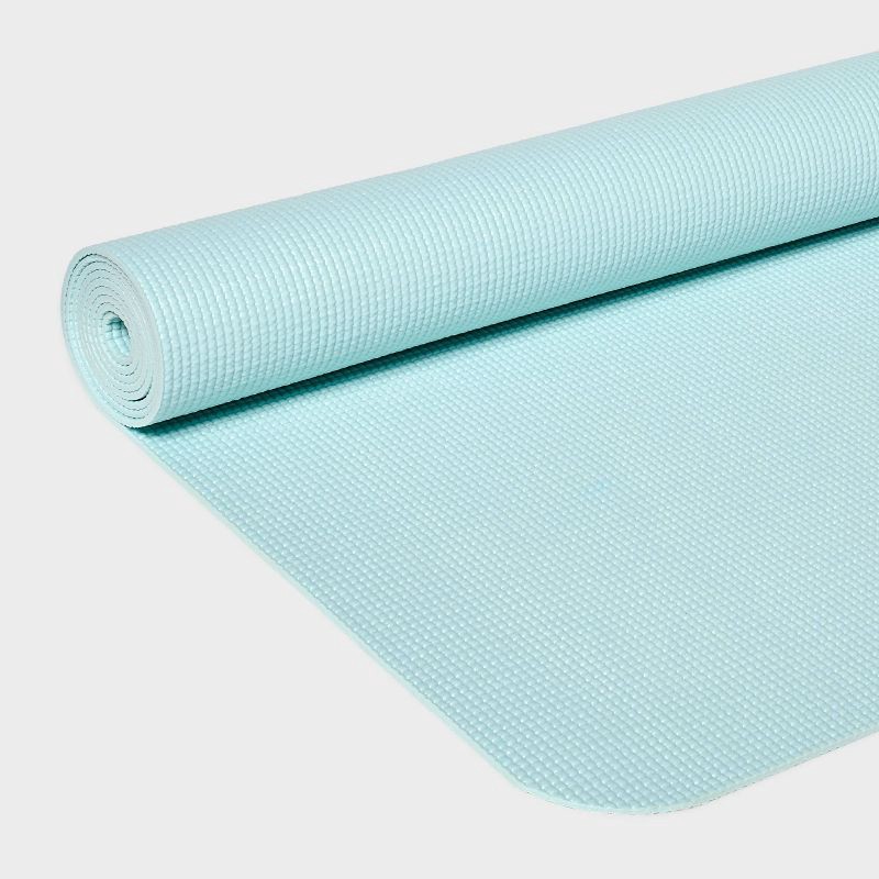 slide 1 of 3, Yoga Mat 3mm Blue - All In Motion™, 1 ct