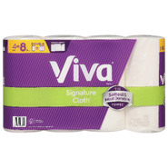 slide 1 of 1, Viva Signature Cloth Double Roll Paper Towels, 4 ct