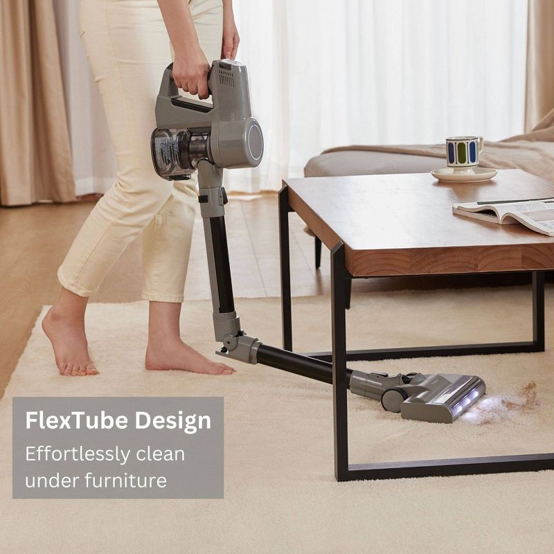slide 2 of 6, Tineco GO Flex Cordless Lightweight Stick Vacuum: HEPA Filter, Multi-Surface, Bagless, 2 Speeds, Lithium Ion Battery, 1 ct