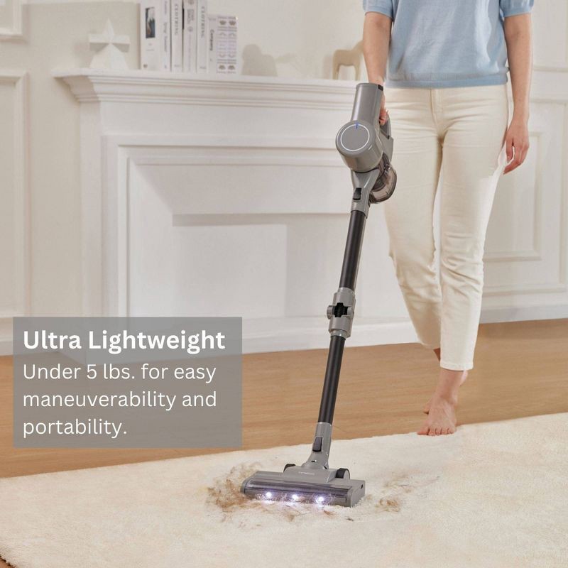 slide 4 of 6, Tineco GO Flex Cordless Lightweight Stick Vacuum: HEPA Filter, Multi-Surface, Bagless, 2 Speeds, Lithium Ion Battery, 1 ct