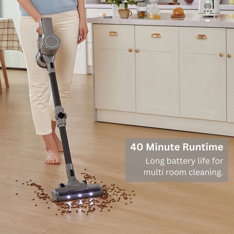slide 5 of 6, Tineco GO Flex Cordless Lightweight Stick Vacuum: HEPA Filter, Multi-Surface, Bagless, 2 Speeds, Lithium Ion Battery, 1 ct