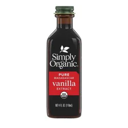 Simply Organic Pure Madagascar Certified Organic Vanilla Extract - 4 fl oz