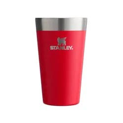 Stanley 16 oz Adventure Stainless Steel Everyday Stacking Pint Chili: Dishwasher-Safe Drinkware for Hot & Cold Beverages