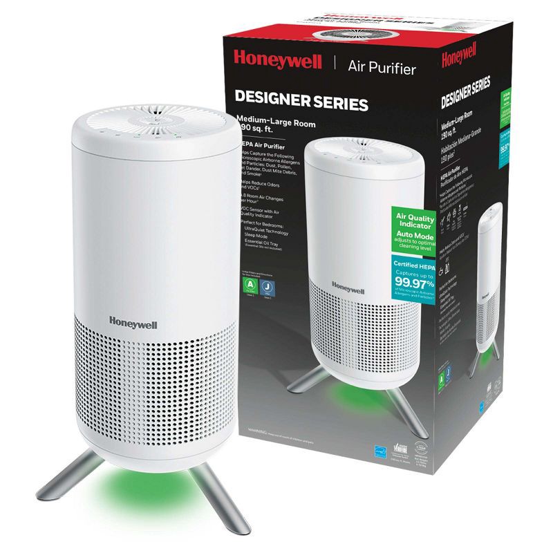 slide 1 of 15, Honeywell Designer Series HEPA Tower White HPA830W, 1 ct