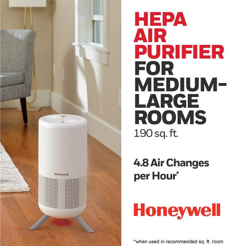 slide 4 of 15, Honeywell Designer Series HEPA Tower White HPA830W, 1 ct