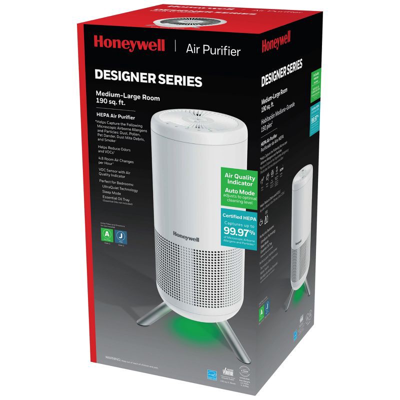 slide 11 of 15, Honeywell Designer Series HEPA Tower White HPA830W, 1 ct