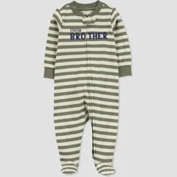 Carter's Just One You® Baby Boys' Green Little Brother Sleep N' Play - Green/Gray 3M