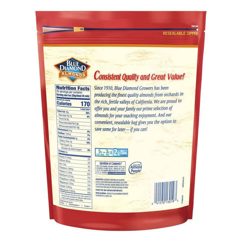 slide 2 of 7, Blue Diamond Almonds Blue Diamond Smokehouse Almonds - 25oz, 25 oz