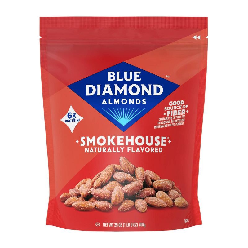 slide 1 of 7, Blue Diamond Almonds Blue Diamond Smokehouse Almonds - 25oz, 25 oz