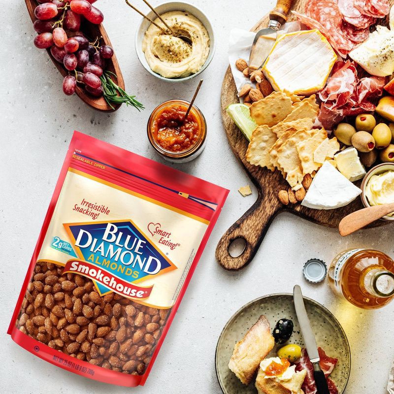slide 4 of 7, Blue Diamond Almonds Blue Diamond Smokehouse Almonds - 25oz, 25 oz