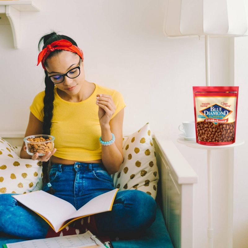 slide 6 of 7, Blue Diamond Almonds Blue Diamond Smokehouse Almonds - 25oz, 25 oz