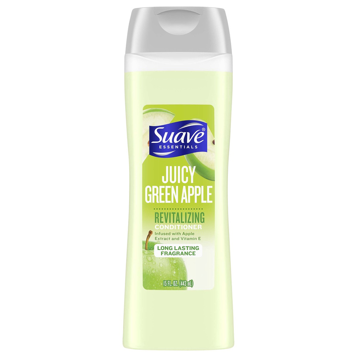 slide 1 of 3, Suave Essentials Conditioner Juicy Green Apple, 15 oz, 15 oz