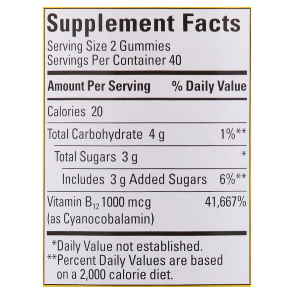 slide 9 of 12, Nature Made Energy B12 1000 mcg, Dietary Supplement for Energy Metabolism Support, 80 Gummies, 40 Day Supply, 80 ct