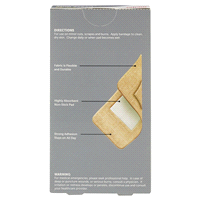 slide 3 of 9, Meijer Heavy Duty Fabric Bandages, Extra Large, 10 ct