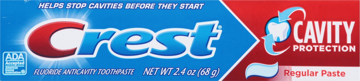 slide 9 of 9, Crest T/Paste Cavity Protect Reg, 2.4 oz