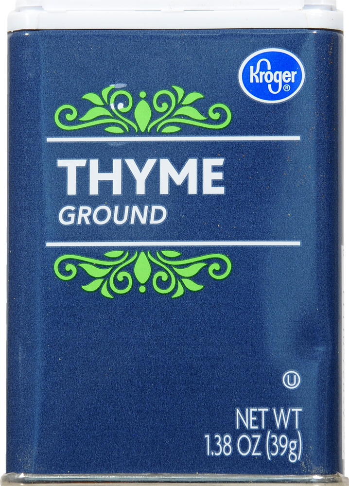 slide 1 of 1, Kroger Ground Thyme, 1.38 oz