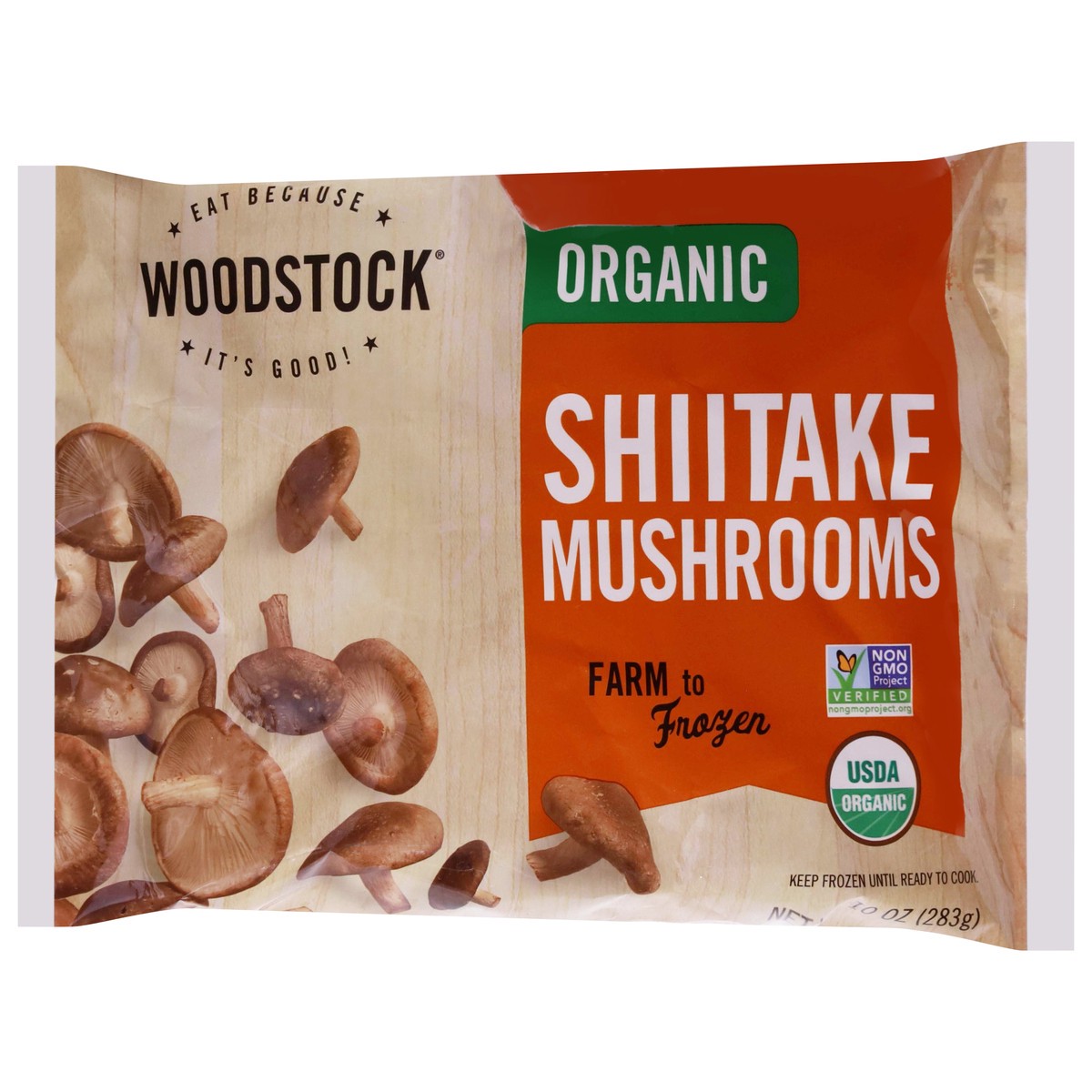 slide 9 of 9, Woodstock Organic Shiitake Mushrooms 10 oz, 10 oz