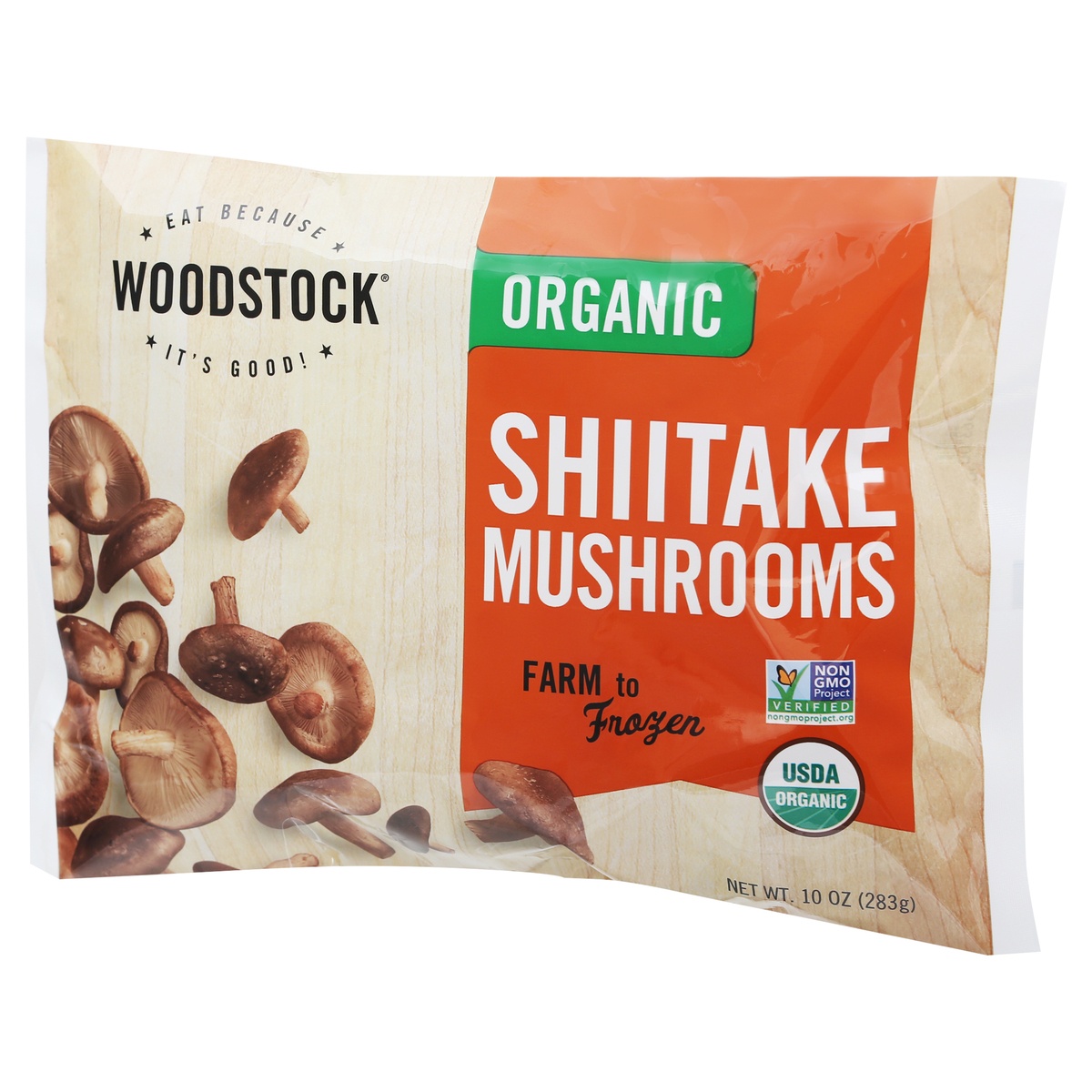 slide 3 of 11, Woodstock Mushroom Og Shitake, 10 oz