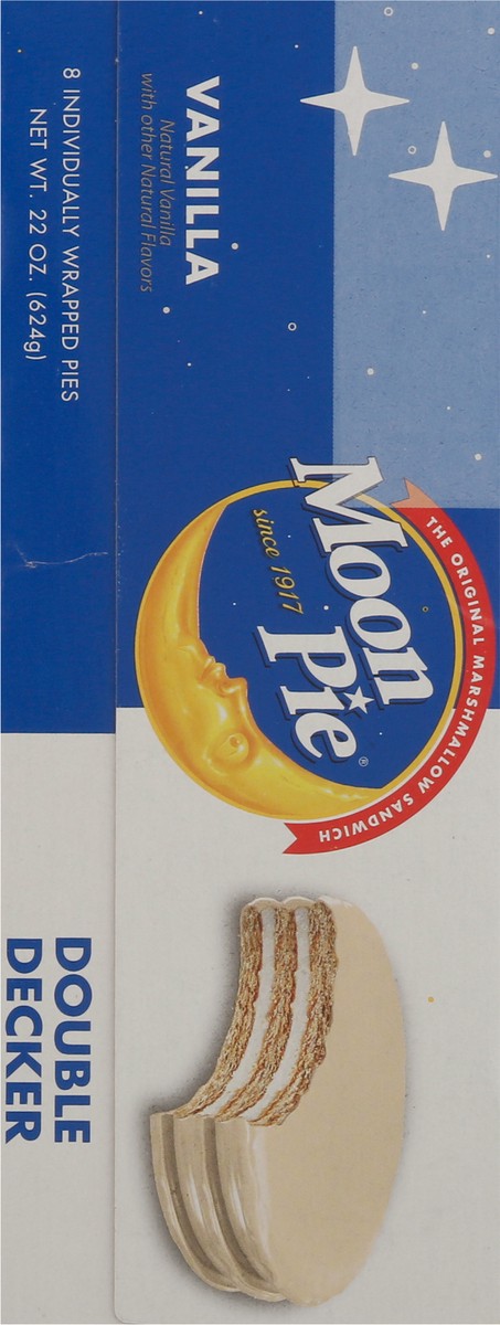 slide 7 of 9, Moon Pie Double Decker Vanilla Pies 8 ea, 8 ct