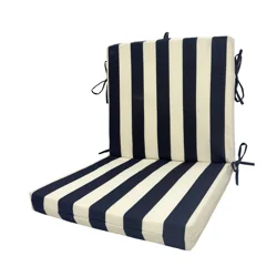ROOM & RETREAT Rr Mid Back Cushion Blue Stripe