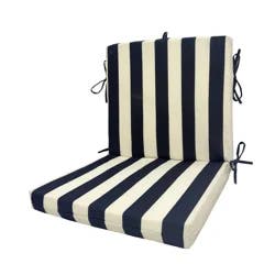 ROOM & RETREAT Rr Mid Back Cushion Blue Stripe