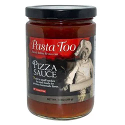 Pasta Too Pizza Sauce - 13oz